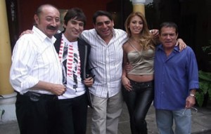 Carlos Álvarez, Fernando Armas, Delly Madrid, Lelo Costa, Miguel Barraza