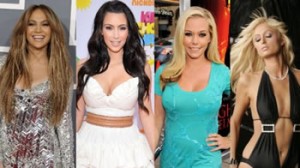 Jennifer López, Kendra Wilkinson, Pamela Anderson, Paris Hilton, Kim Kardashian, Tila Tequila