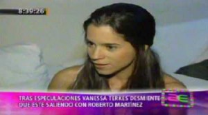El gran show, Vanessa Terkes, Robert Martínez