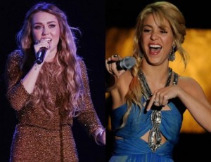 Shakira, Miley Cirus