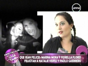 Natalie Vértiz , Paolo Guerrero , Videos de Espectáculos , Marina Mora , Claudia Abusada
