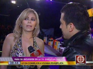Gisela Valcárcel , América Espectáculos , América TV , El Gran Show , Viviana Rivas Plata